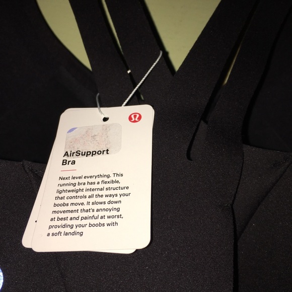 Lululemon Air Support Bra Black 38DD NWT - Picture 4 of 4
